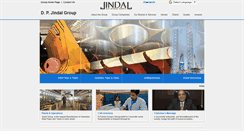 Desktop Screenshot of jindal.com